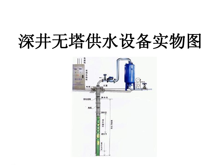 长春井泵无塔式供水设备